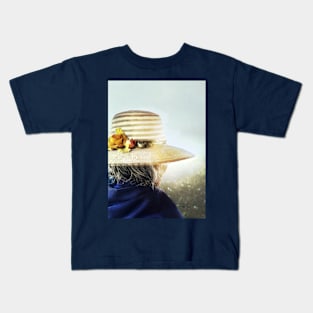 Peasant bolivia edited photograph Kids T-Shirt